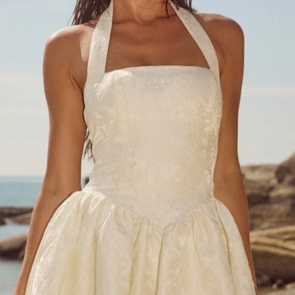 Sabina Mini Dress - Ivory XXS